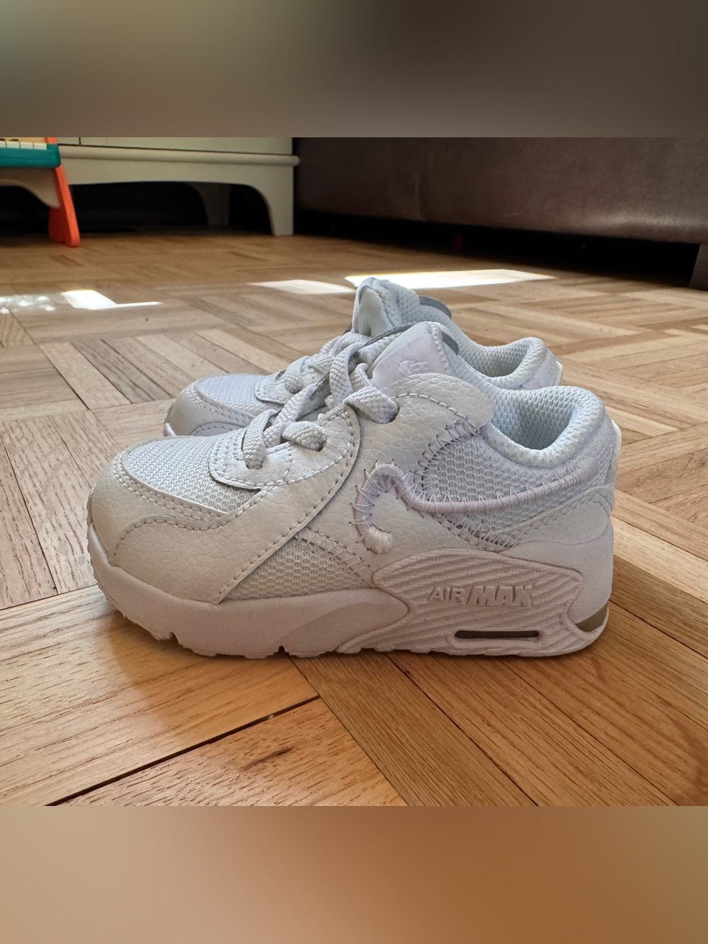 Nike White Kids Air Max Sneakers